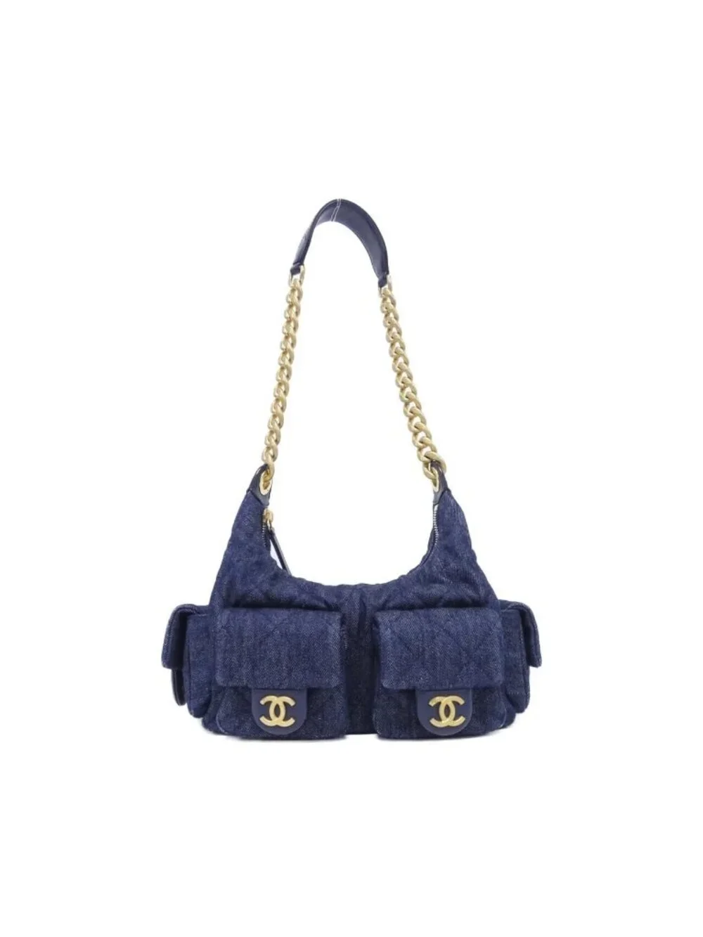 Chanel Shoulder Bag Blue